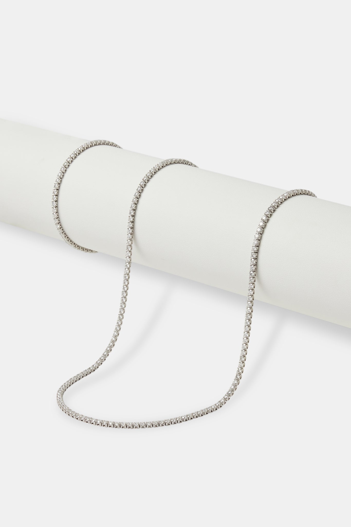 2.5mm Moissanite Micro Tennis Chain & Bracelet